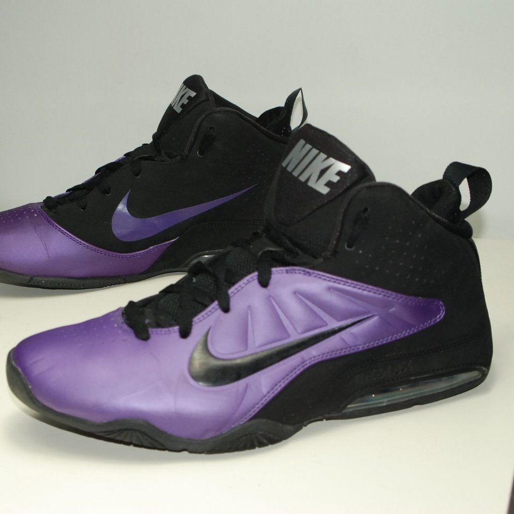 NIKE AIR MAX PURE GAME Men's Sneakers #454092-006 Shoe Size 12 - Purple & Black